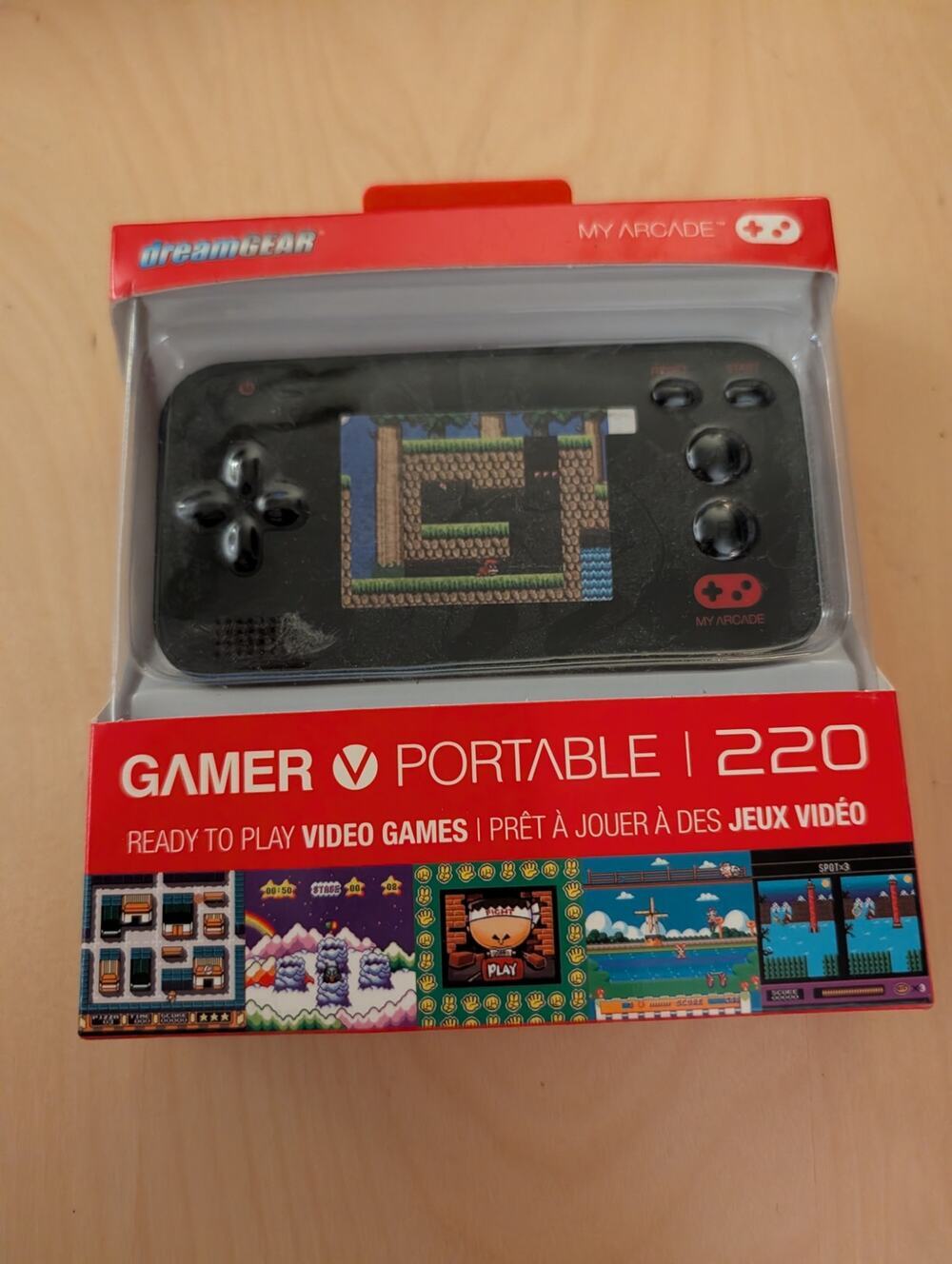 🏖️NWT DreamGear Gamer V Portable Video Game